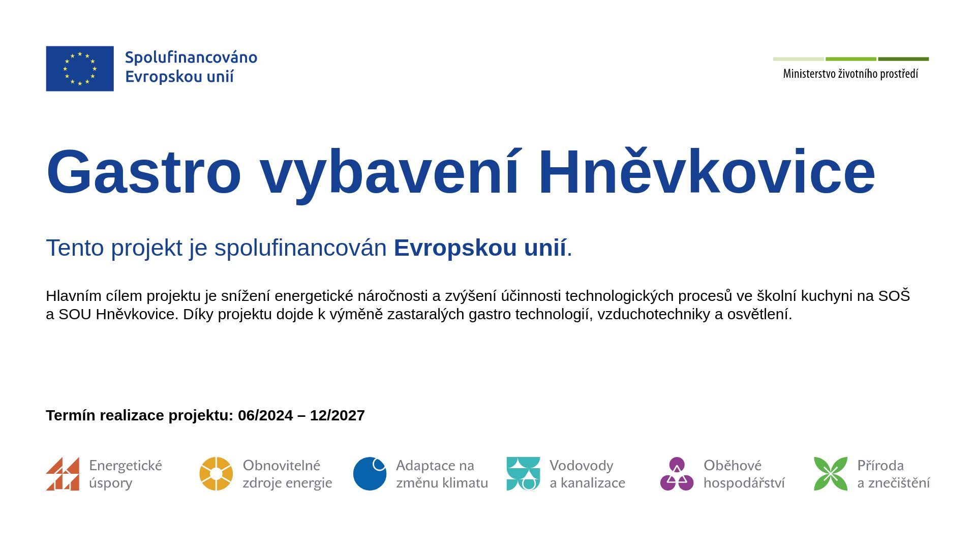 Gastro vybavení Hněvkovice